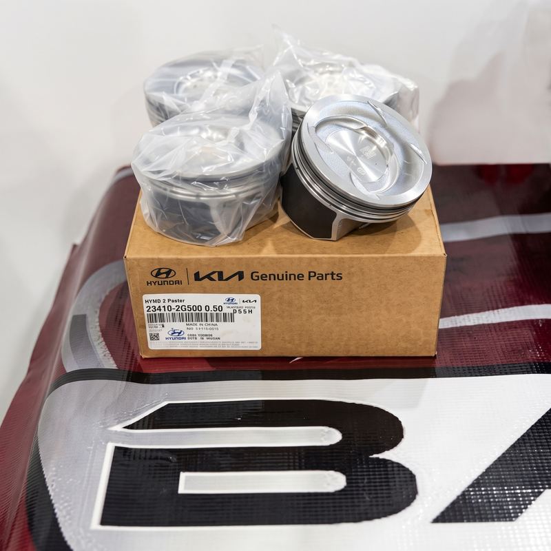 Pistones nuevos con su caja de Hyundai Kia Genuine Parts